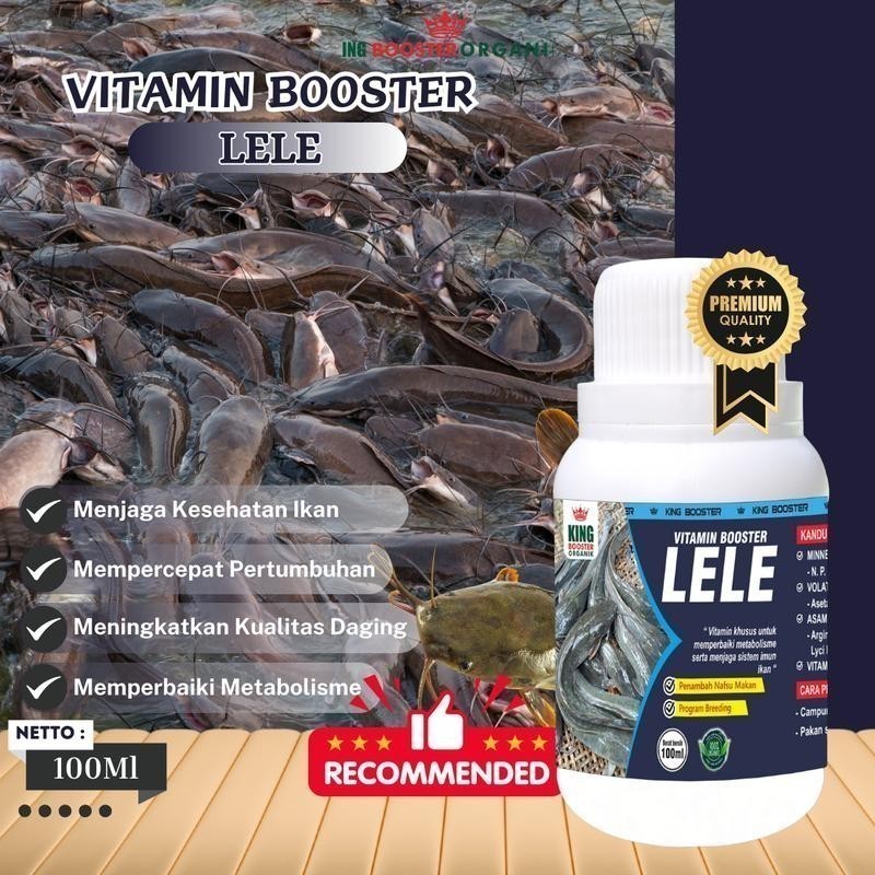 Germostore - Obat Ikan By Germo Vitamin Booster IKAN LELE, VITAMIN Ikan lele agara cepat besar 100 m
