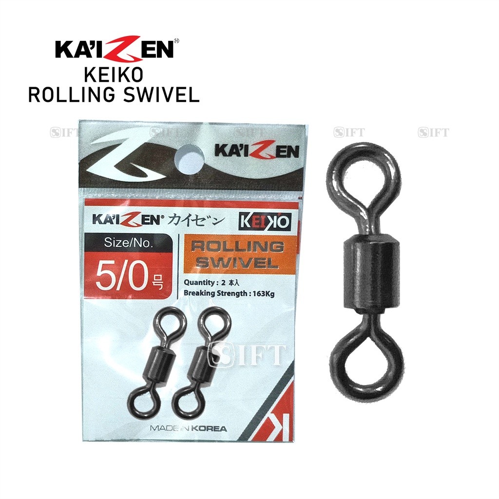 Kili-kili KAIZEN KEIKO ROLLING SWIVEL No.05~20 | Kili2 Kail IFT Pancing