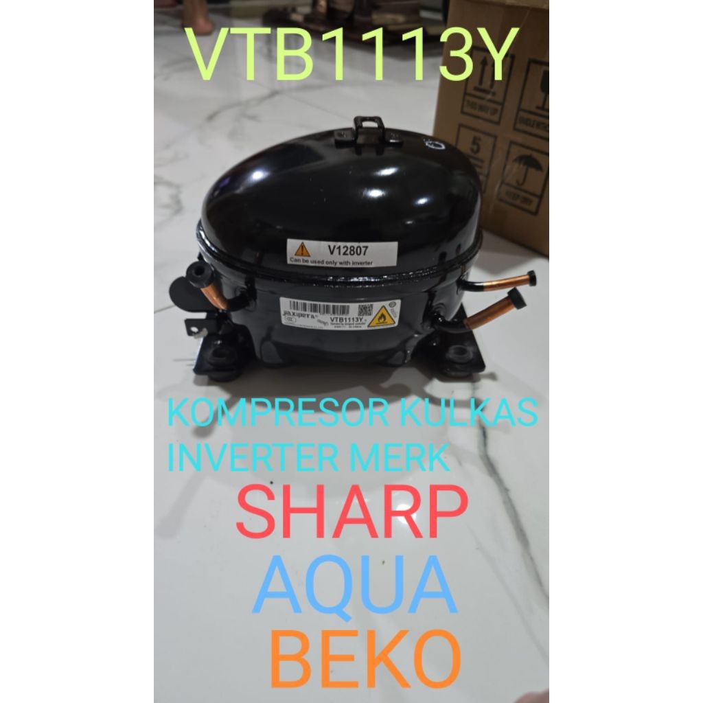 KOMPRESOR KOMPRESOR KULKAS INVERTER SHARP SJ IS 50 ORIGINAL VTB1113Y