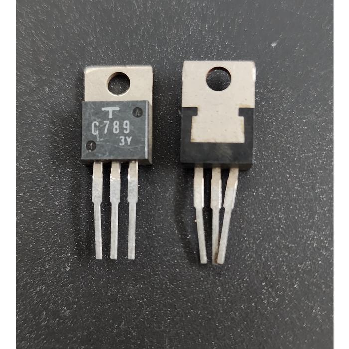 Part Transistor C789 Silikon NPN 70V 4A 30W TO-220