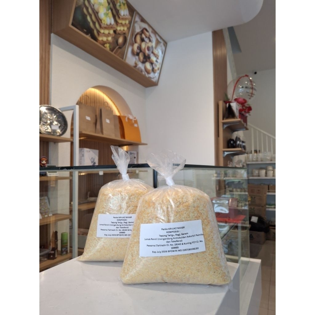TEPUNG PANIR / TEPUNG ROTI / TEPUNG PANKO KRIUKZ TEPUNG PANIR 500 GR