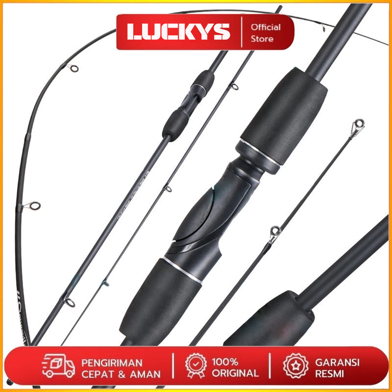 Joran Pancing Carbon Fiber Fishing Rod Pancing Pancingan Set Lengkap Joran Tegek 2 Bagian Tongkat Pa