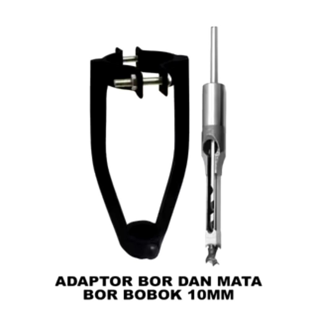 Adaptor Bor + Mata Bor ( Untuk Bobok Kayu ) Alat Pertukangan