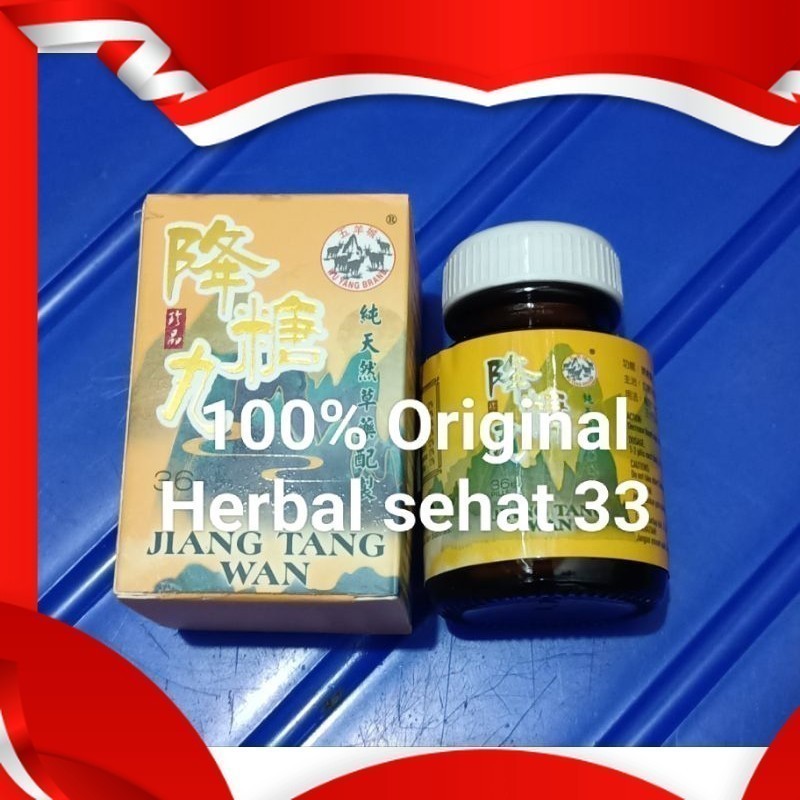PROMO BPOM ASLI 100% ORIGINAL   Jiang-tang-wan obt herbal diabetes asli import t