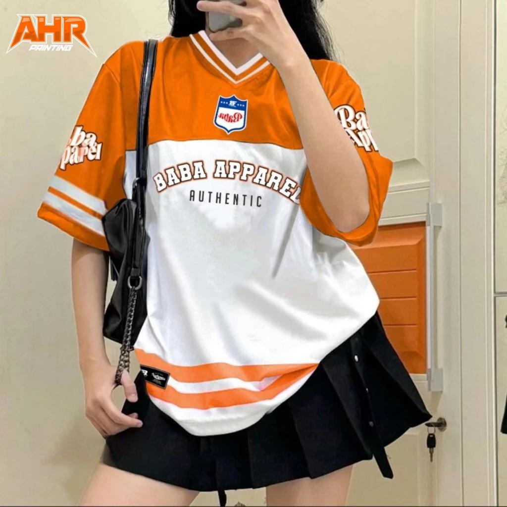 (Bisa COD) Baju Jersey Streetwear Number 13 Oversize Boxy Fit Retro Unisex Vintage / Jersey Ballet F