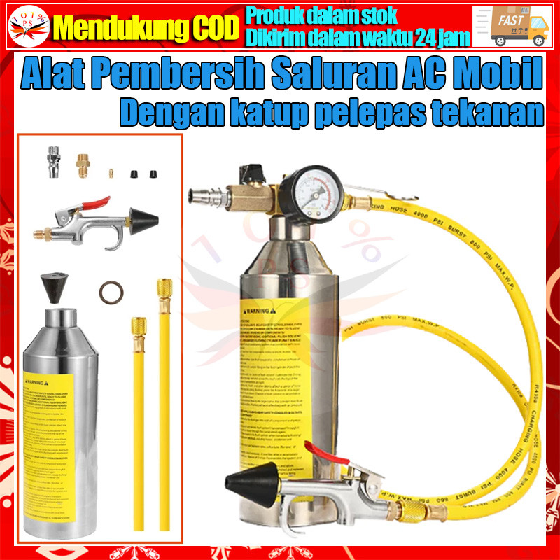 Alat Flushing Ac System Pembersih Saluran Freon Mobil Rumah Tool Kit Set Alat Flushing Ac Mobil Terb