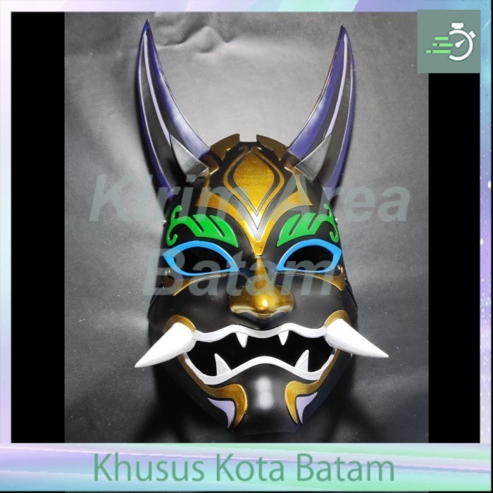 topeng mask cosplay xiao genshin
