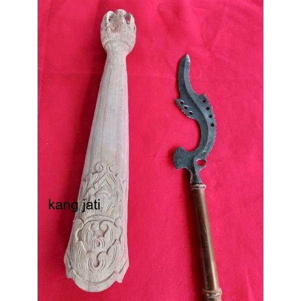 kujang warangka ukir stw bkn sepuh tua majapahit panjajaran kediri tub murah seindonesia
