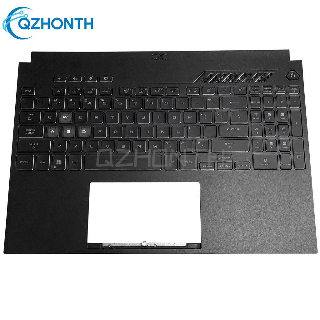 (2023 Year) Used For ASUS TUF Gaming A15 F15 FX507 FA507 FX517 Palmrest Upper Top Case w/ Backlit Ke