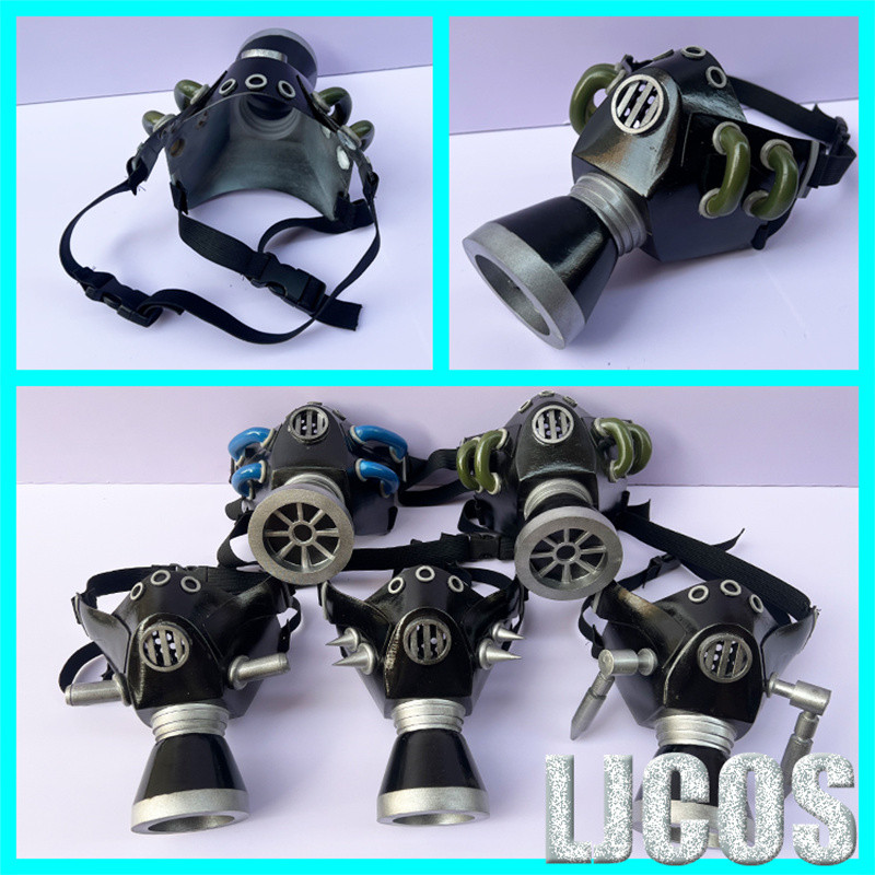 5 Types GAIAKUTA Riyo Rudo Tamsy Zanka Enjin Cosplay Mask Gas Mask Props Punk Gothic Anime aracter P