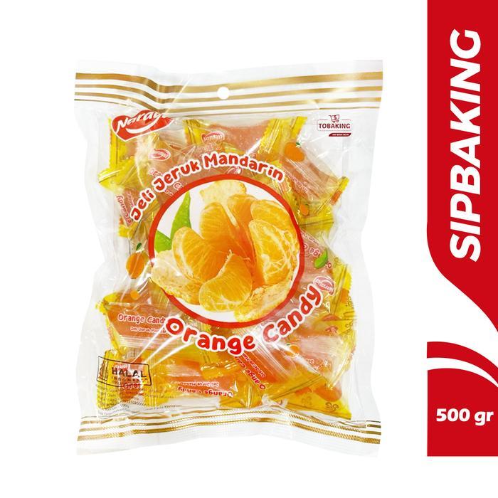 Naraya Jelly Jeruk Mandarin Orange 500gr HALAL - Jelly Jeruk Mandarin
