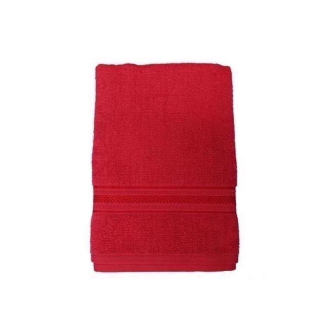 GROSIR HANDUK MERAH PUTIH JUMBO NEW SERIES UK: 60x120 / 50x100 - Merah, 60x120