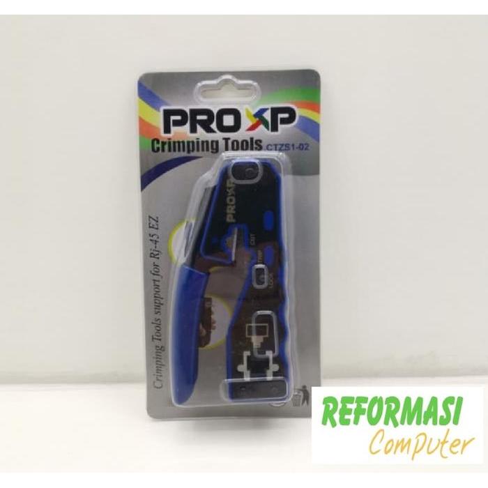 Crimping tool rj 45 proxp ctzs1-02 anti gagal - proxp ctzs1-02