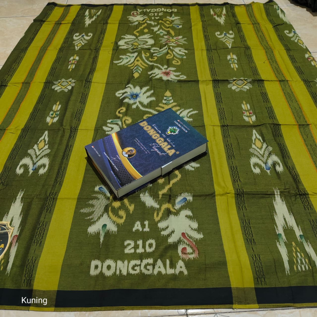 Sarung Donggala KDT Rayon Motif Kotak Sutra | Sarung Donggala Motif Sutra | EXELENT