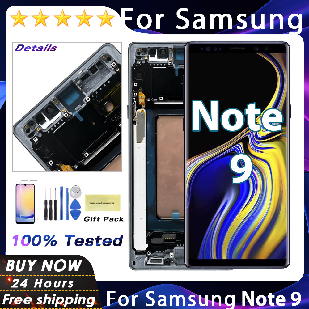 For Samsung Galaxy Note9 N960F N960F/DS N960U LCD splay gital Touch Screen For Samsung Note 9 LCD Sc