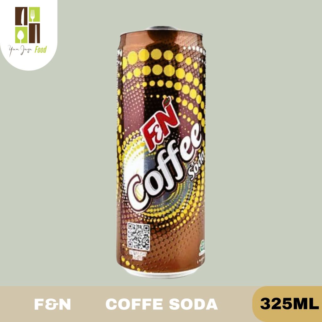F&N Coffee Soda 325ml / Minuman Berkarbonasi Rasa Kopi / Minuman Ringan