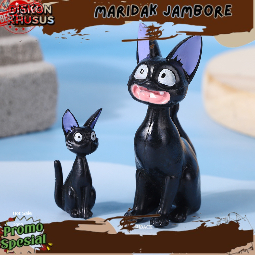 terbaruu JIJI kiki's delivery service cat kiki jiji firgure pajangan dekorasi resin rumah zakka coss