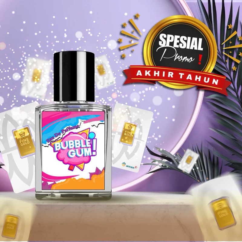 Parfum Wanita Pria Aroma Permen Karet Bubblegum