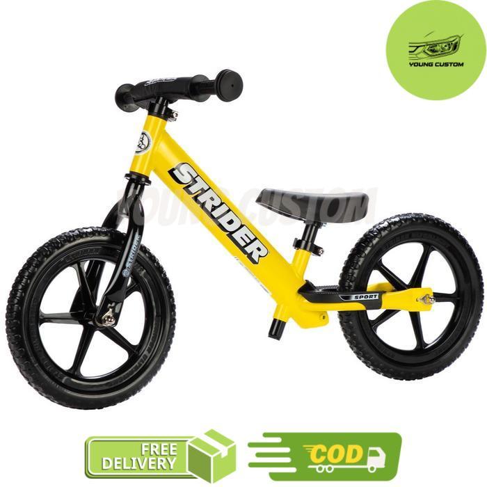 STRIDER Balance Bike 12 Sport Sepeda Anak Push Bike - Yellow