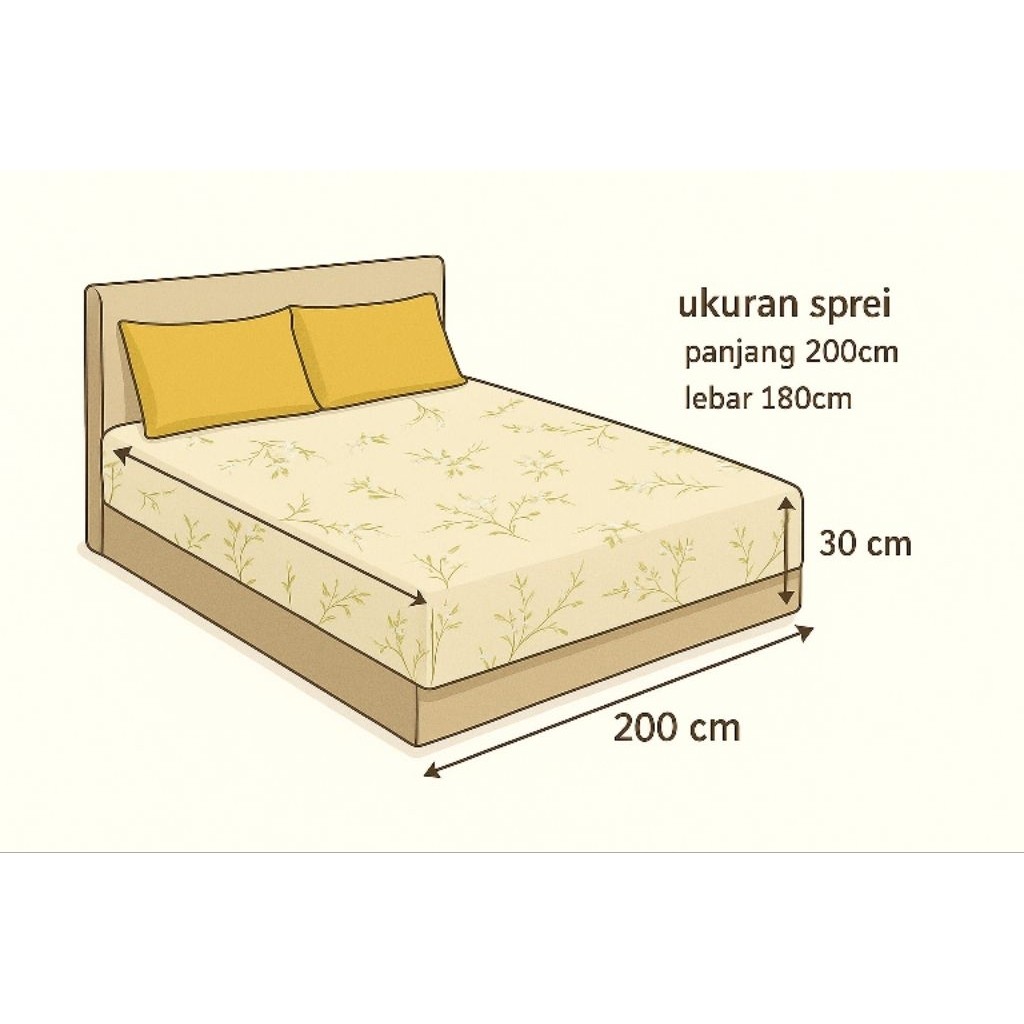 Bedcover Lady Rose set 180x200 | Bedcover saja  | king  no 1 Bahan halus katun jepang motif exclusiv