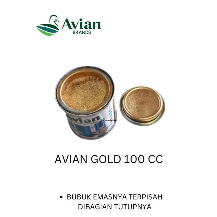 AVIAN Cat Warna Emas Gold Bronze Bron Mas Brons 100cc 100 cc ml Kecil
