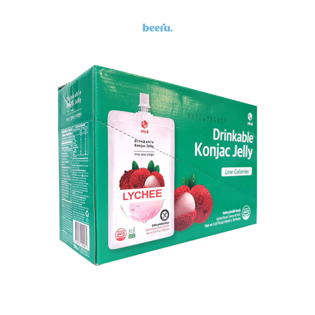 Jelly B Konjac Lychee - isi 10pcs
