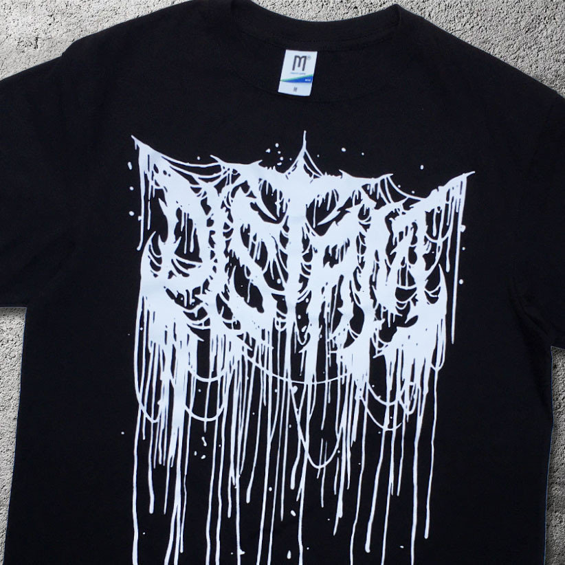 KAOS DISTANT - LOGO DRIP T-shirt Pria