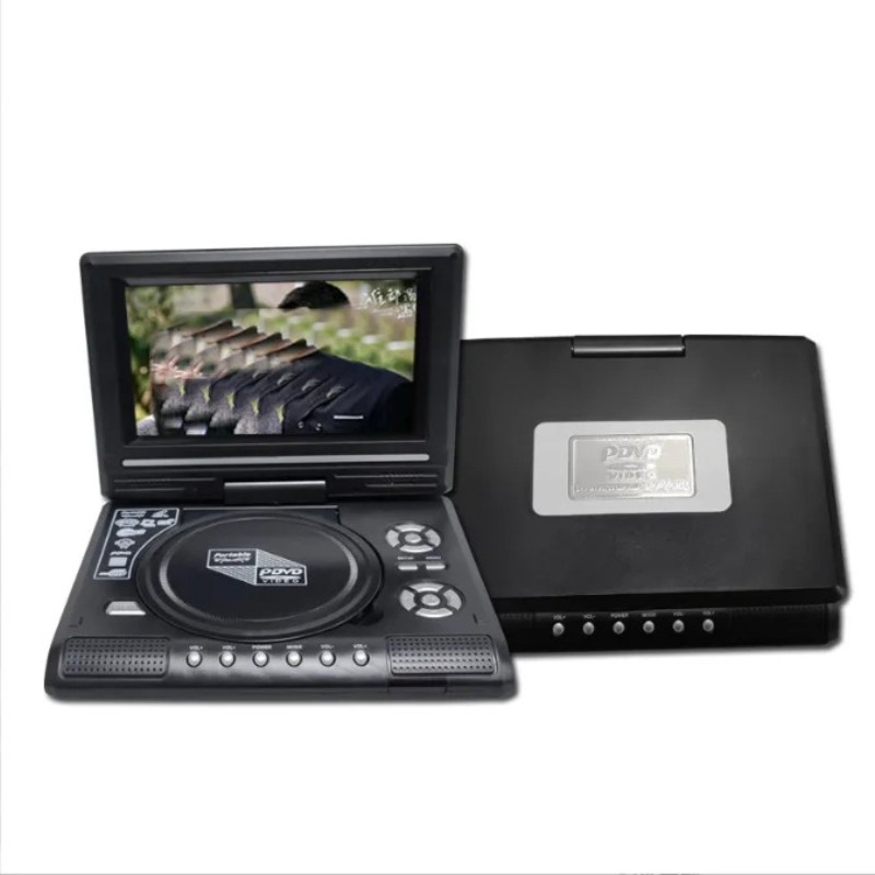HOMEFISH 78 Inch Mobile Dvd Player High Definition Portable EVD Small TV, Mini Cd Player
