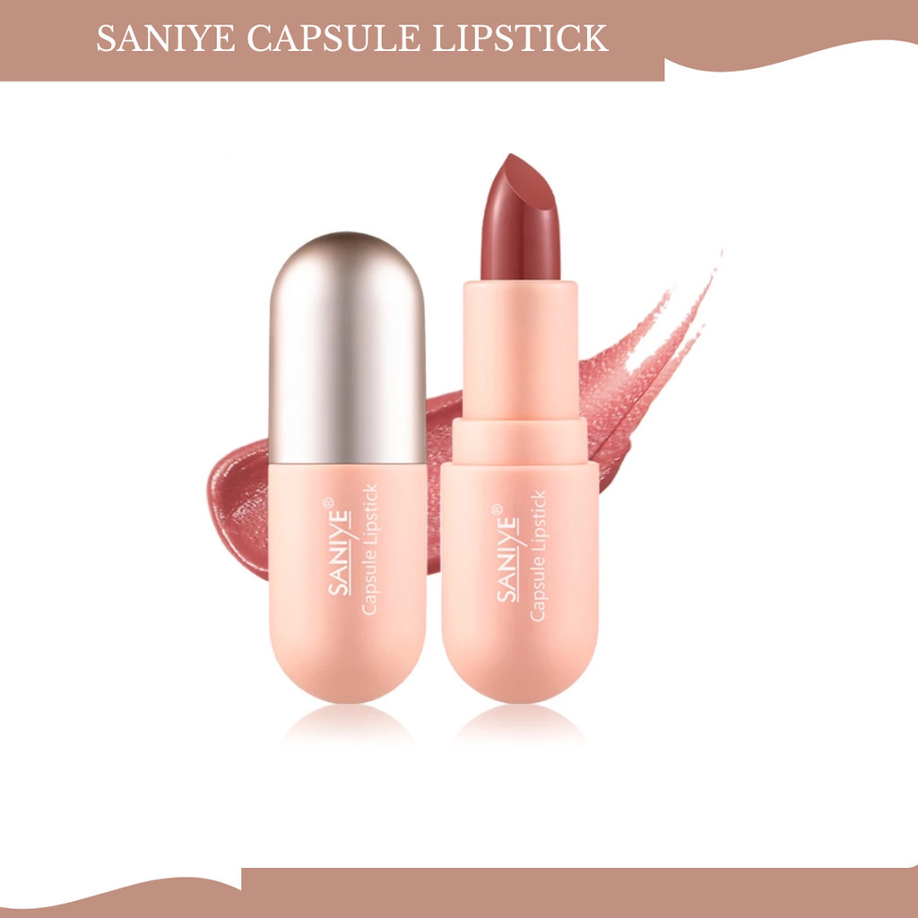 Saniye Velvet Lipstik Matte Capsule 2.5g