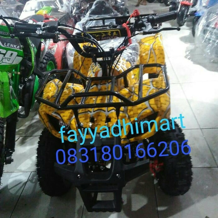Motor Bensin Aki Anak ATV Spider 2tak 50cc