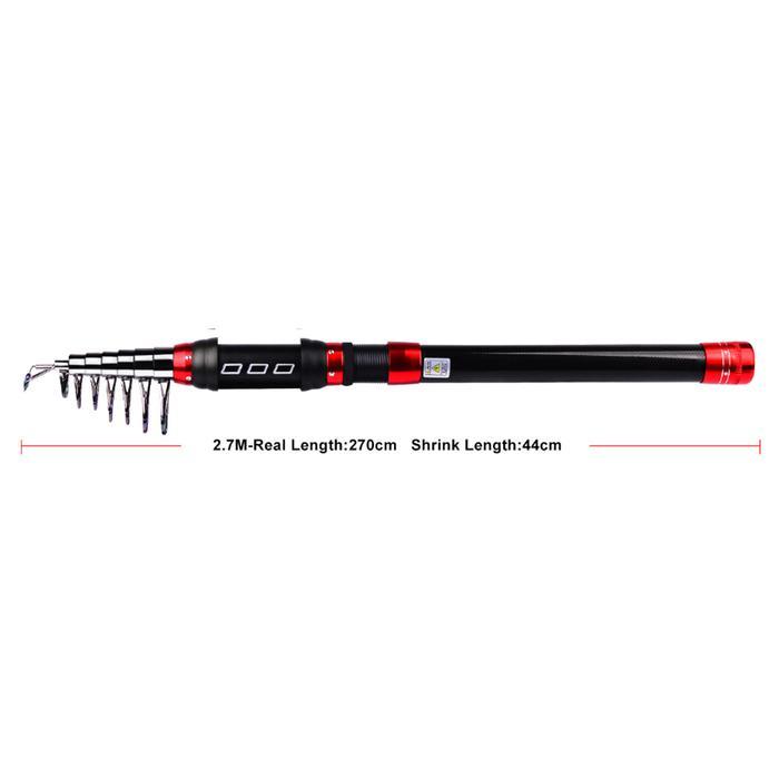 Joran Pancing 1.8M / 2.1M / 2.4M / 2.7M / 3M / Joran Pancing Dengan Bahan Serat Karbon Joran Pancing