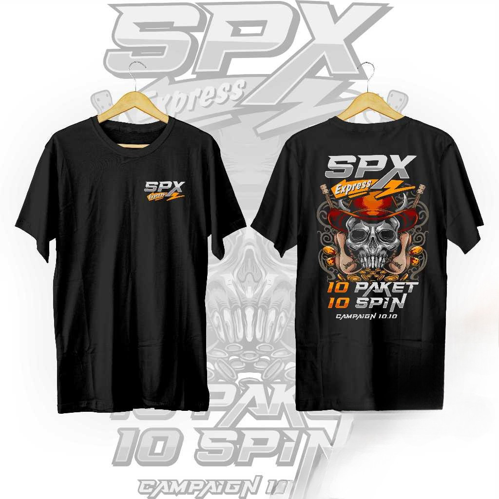 Kaos Kurir SPX Express 10.10 | 10 Paket 10 Spin Wild Bandito