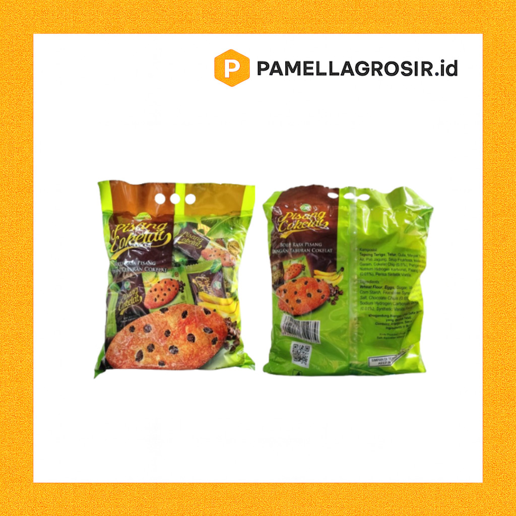BISKUIT BALI HAI PISANG COKLAT 1 PAK ISI 24 PCS