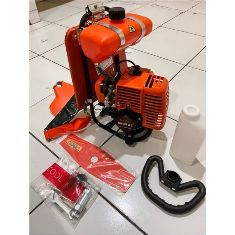 Mesin Potong Rumput Tanaka SUM 328 SE II Original .Mesin Potong Rumput Tanaka SUM-328 SE II Komplit 