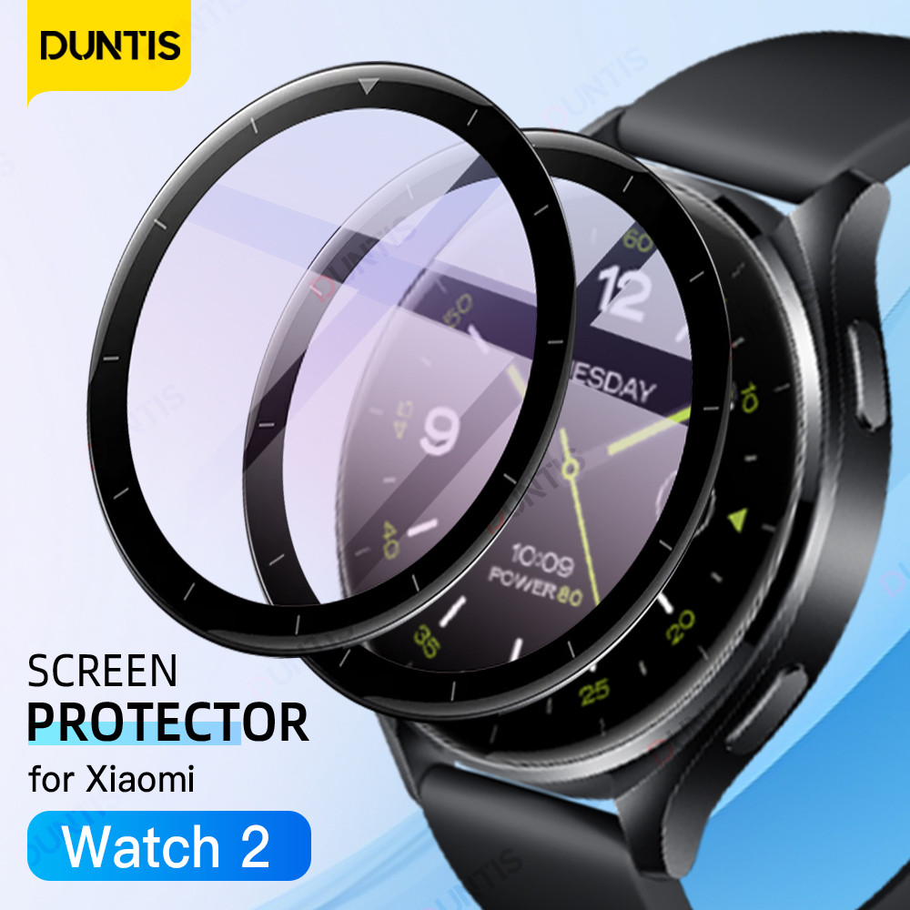Screen Protector for Xiaomi Mi Watch 2 3D Curved Screen Protector for Xiaomi Watch 2 Ultra-HD Full C
