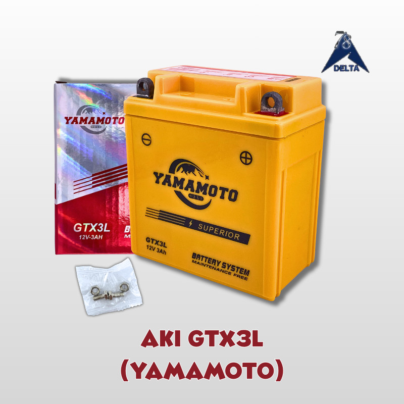 AKI GTX3L YAMAMOTO – Aki Motor Kering Gtx3l 12v Rx-King Ninja R