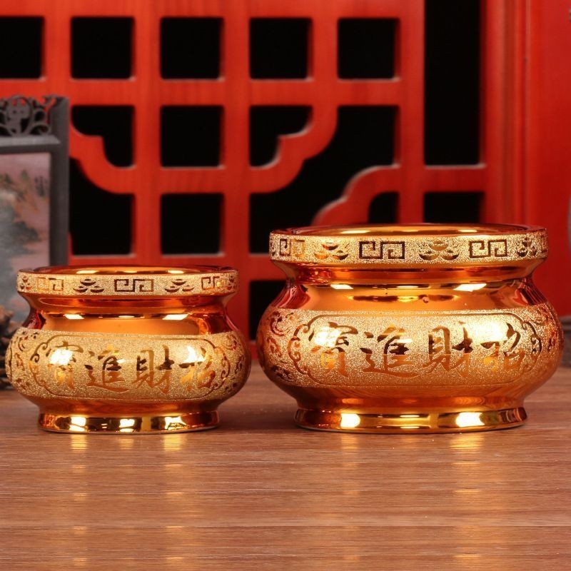 5inch Keramik Hiolo Tempat Hio Tempat Bakar Dupa Keramik Incense Burner Tempat Dupa Hio Cina Hiolo