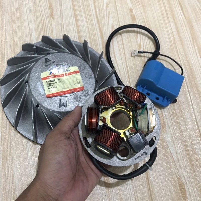 upgrade pengapian set CDI vespa largeframe px strada sprint super