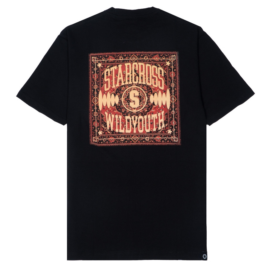 STARCROSS Kaos Pria - BANDANA - Black Original