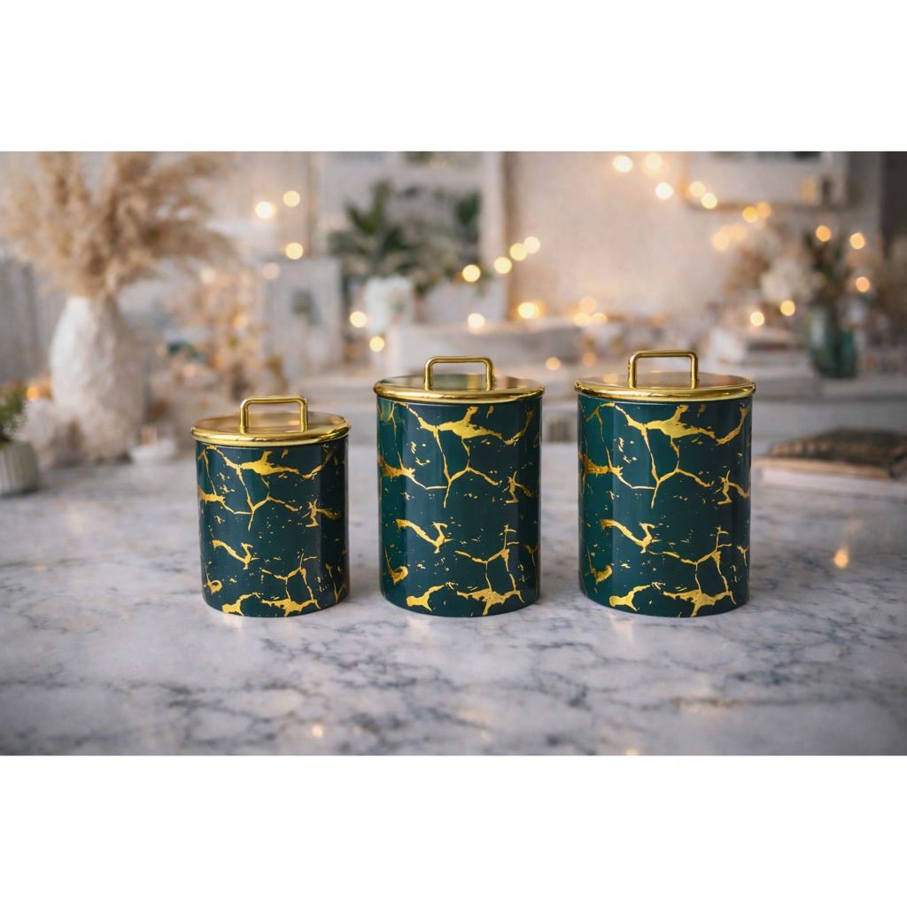 Toples Kekinian Mewah Sultan Marble Set 3 Pcs