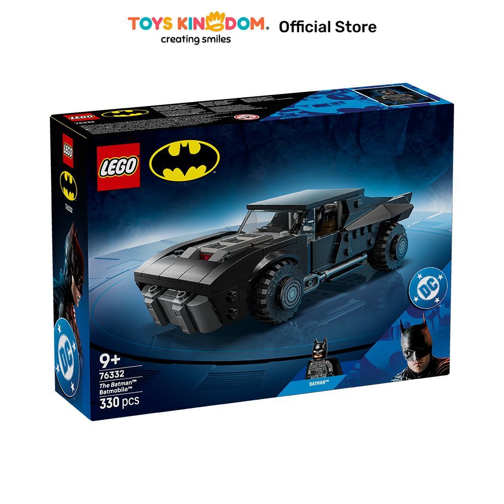 Toys Kingdom Lego DC The Batman Batmobile Set 330 pcs 76332 - Hitam Balok Susun Building Blocks Main