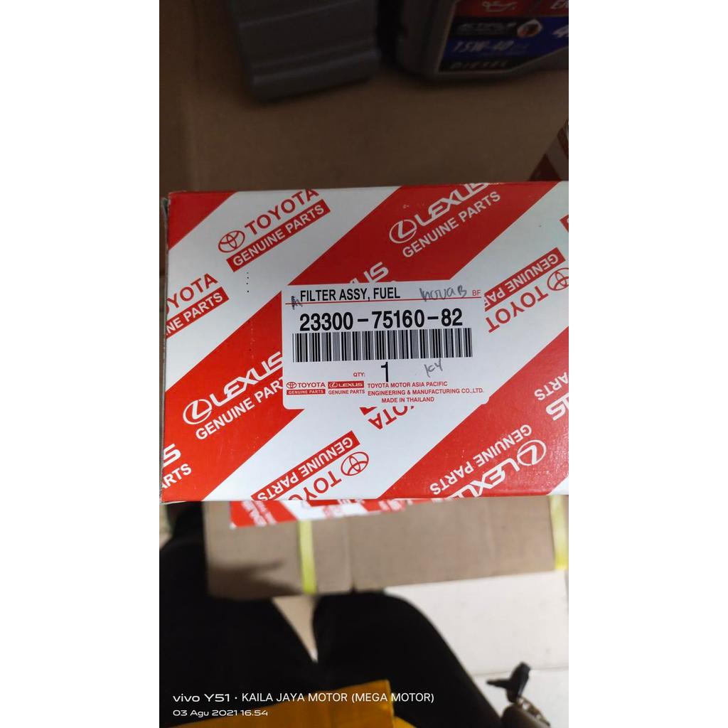 FILTER BENSIN INOVA TOYOTA 23300-75160-82 COPY PASSS