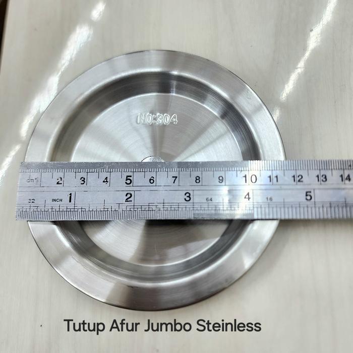 Tutup Afur BCP JUMBO Avur Sink Bak Cuci Piring Besar untuk Cico Coni Steinless 304 - TtupJumbo 118mm