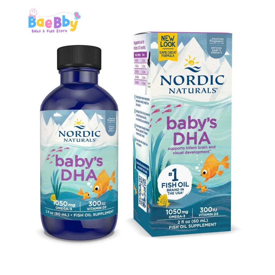 NORDIC NATURALS Children's DHA 119ml & NORDIC NATURALS CHILDREN DHA 90`S / VITAMIN ANAK