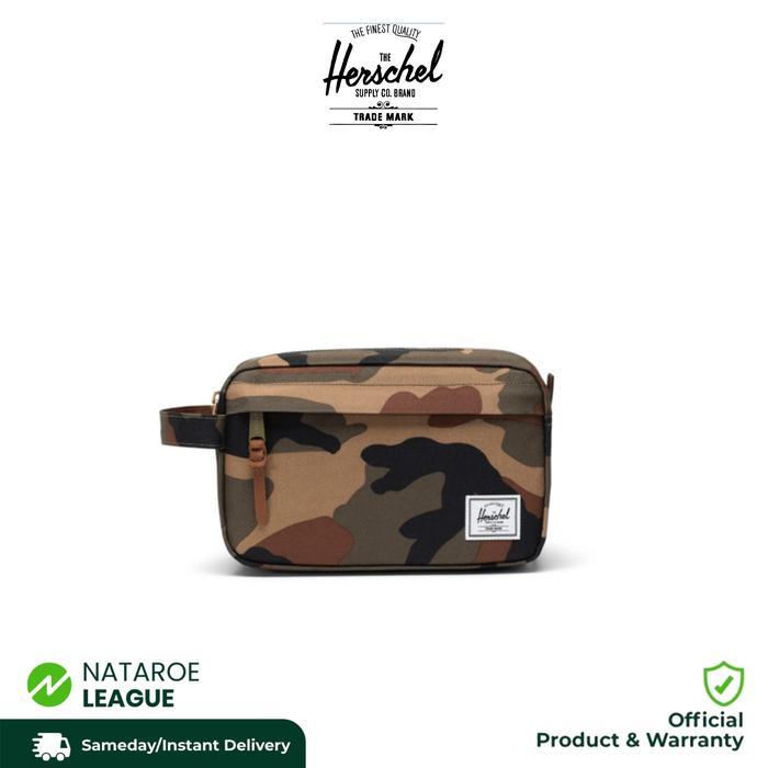 HERSCHEL Chapter Travel Kit Pouch (5 L) - Woodland Camo