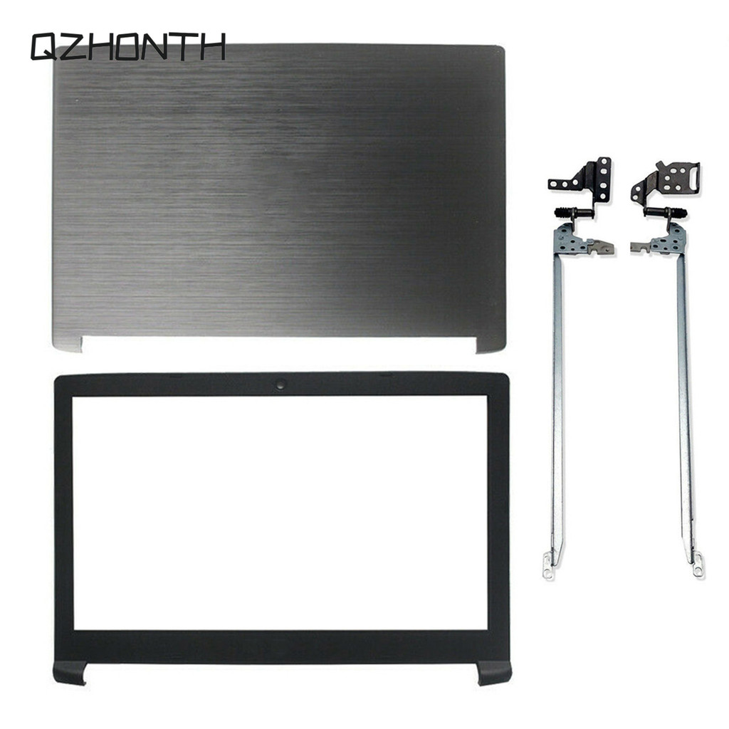 New For Acer Aspire 5 A515-51 A515-51G LCD Back Cover / Front Bezel / Hinges (Black) 15.6"
