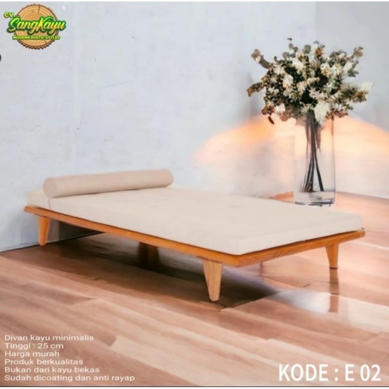 Divan tempat tidur kayu minimalis Divan alas matras kasur Spring bed