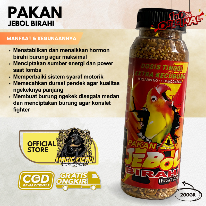 Pakan Jebol Birahi Pakan konslet untuk jebol birahi Dosis tinggi