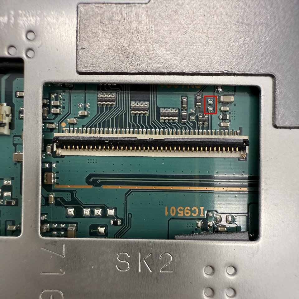 Fully laminated IPS LCD screen for Sony PSP1000 PSP 1000 .With a customized replacement top cover