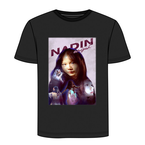 Kaos Nadin Amizah Tshirt Bahan Katun Casual Fashionable T-SHIRT